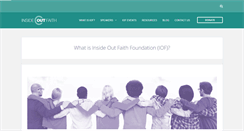 Desktop Screenshot of insideoutfaith.org